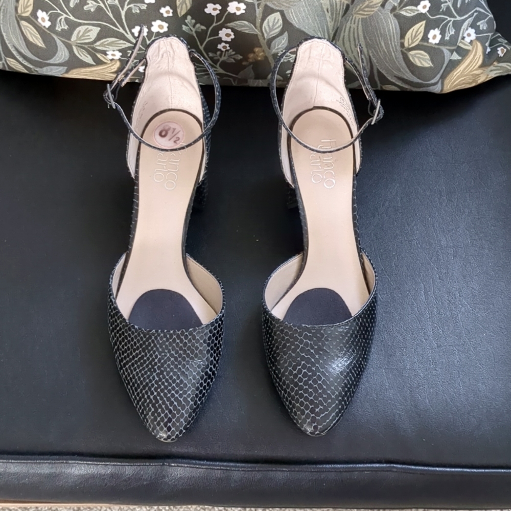 Franco Sarto Heels with Ankle Straps